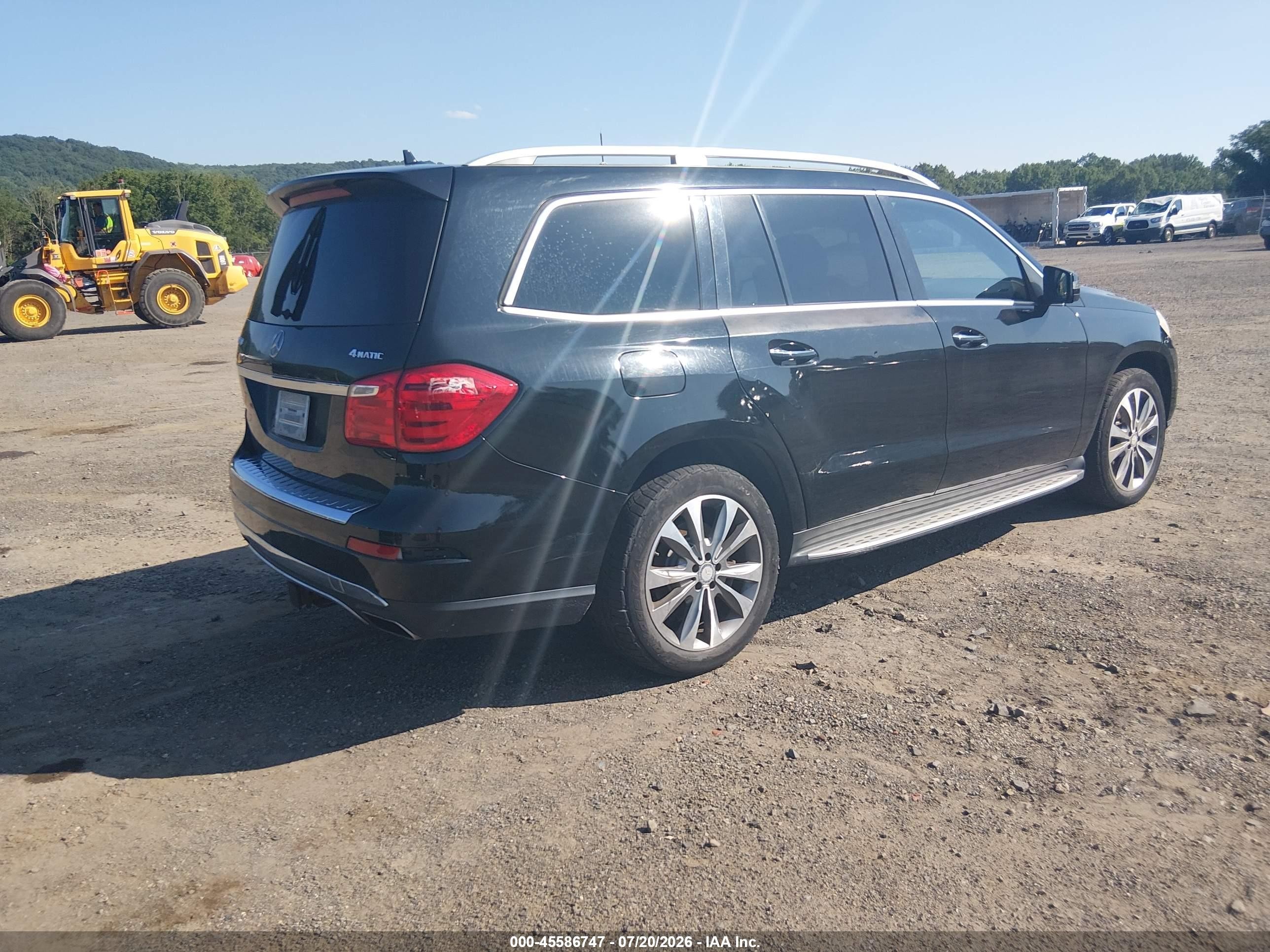 2014 Mercedes-benz Gl 450 4matic Black vin: 4JGDF7CE0EA320710