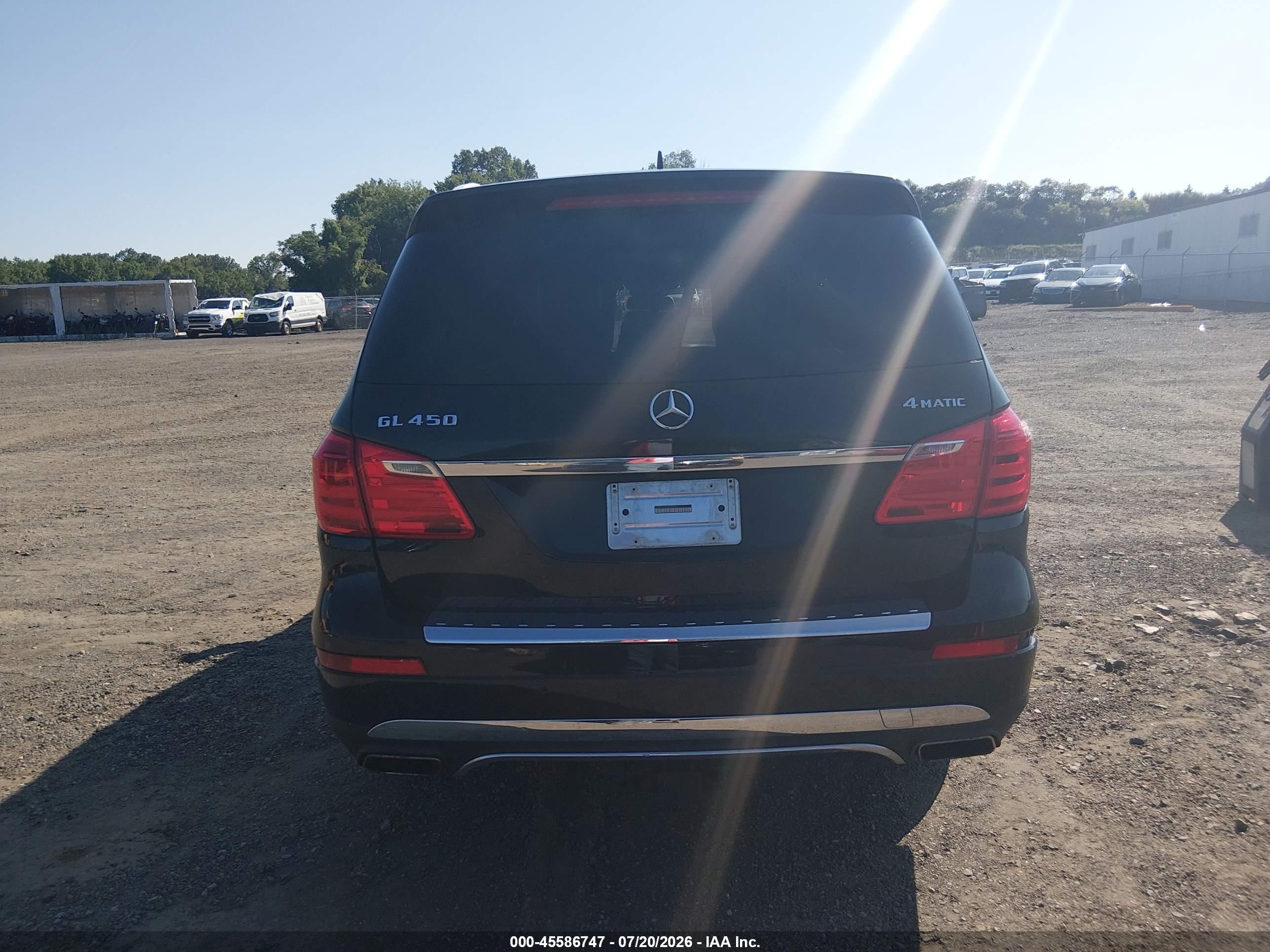 2014 Mercedes-benz Gl 450 4matic Black vin: 4JGDF7CE0EA320710