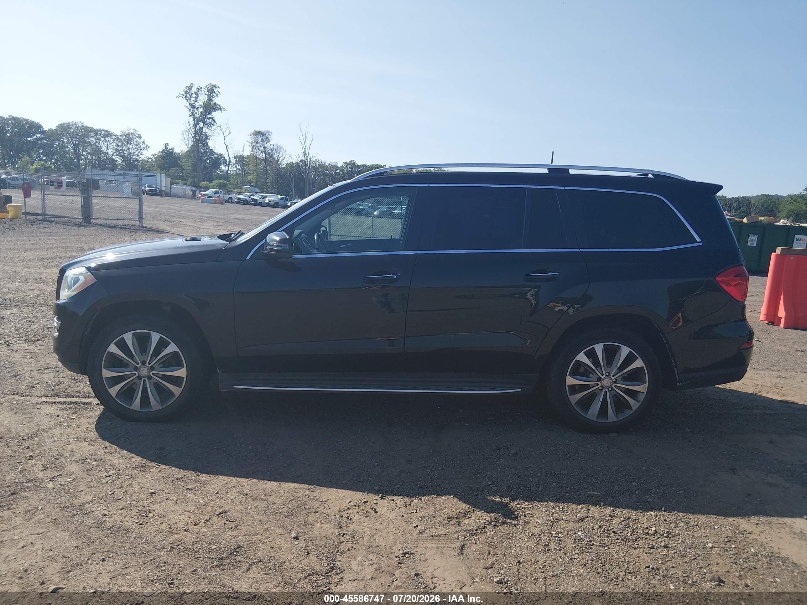 2014 Mercedes-benz Gl 450 4matic Black vin: 4JGDF7CE0EA320710
