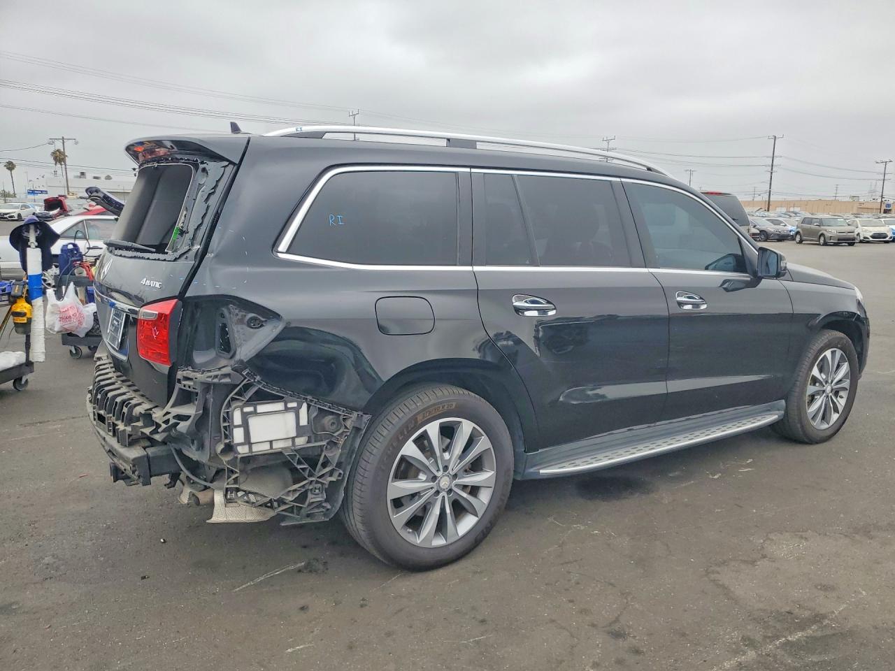 2014 Mercedes-benz Gl 450 4matic Black vin: 4JGDF7CE0EA329245