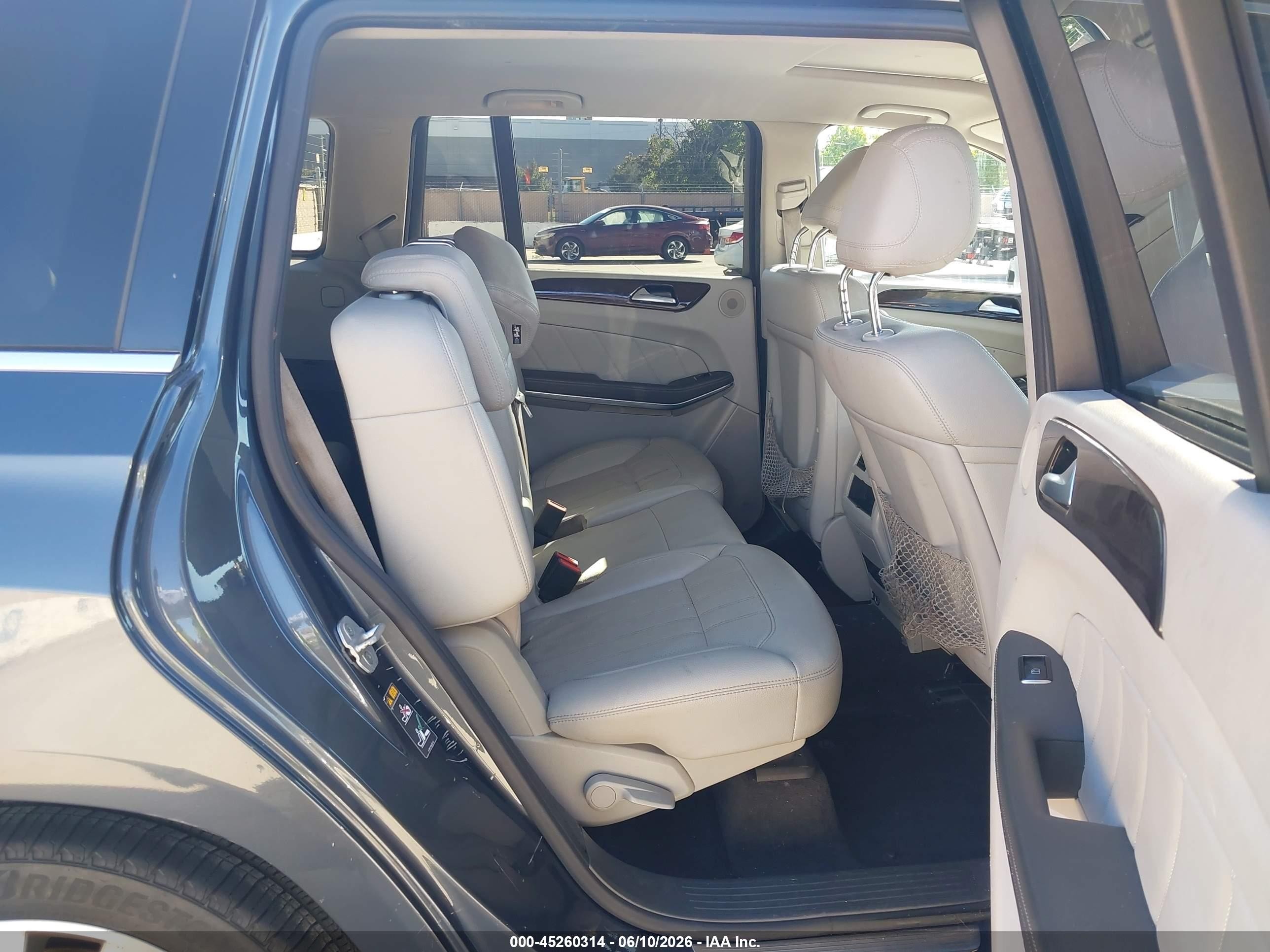 2014 Mercedes-benz Gl 450 4matic Gray vin: 4JGDF7CE0EA385671