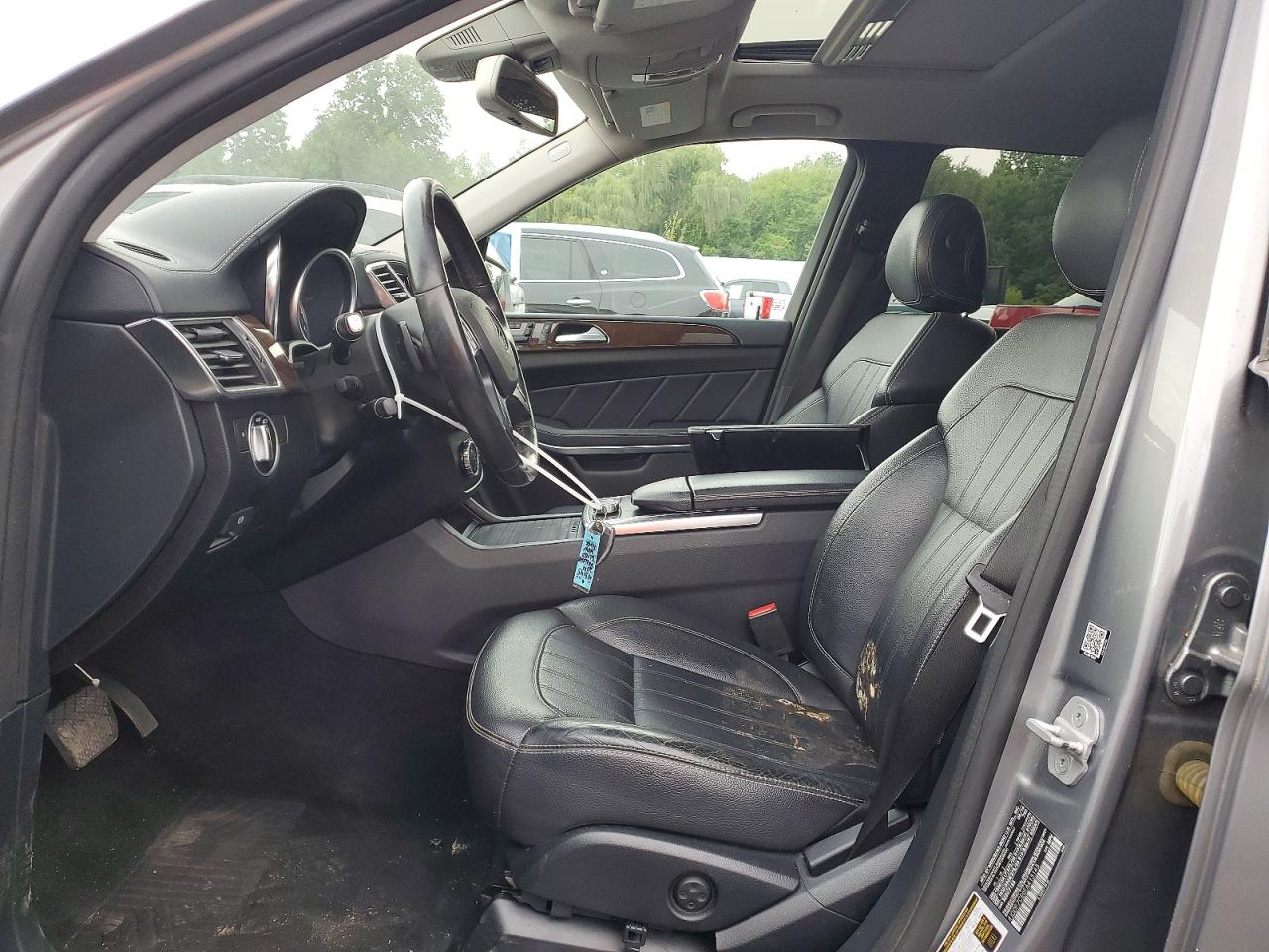 2014 Mercedes-benz Gl 450 4matic Silver vin: 4JGDF7CE0EA413145