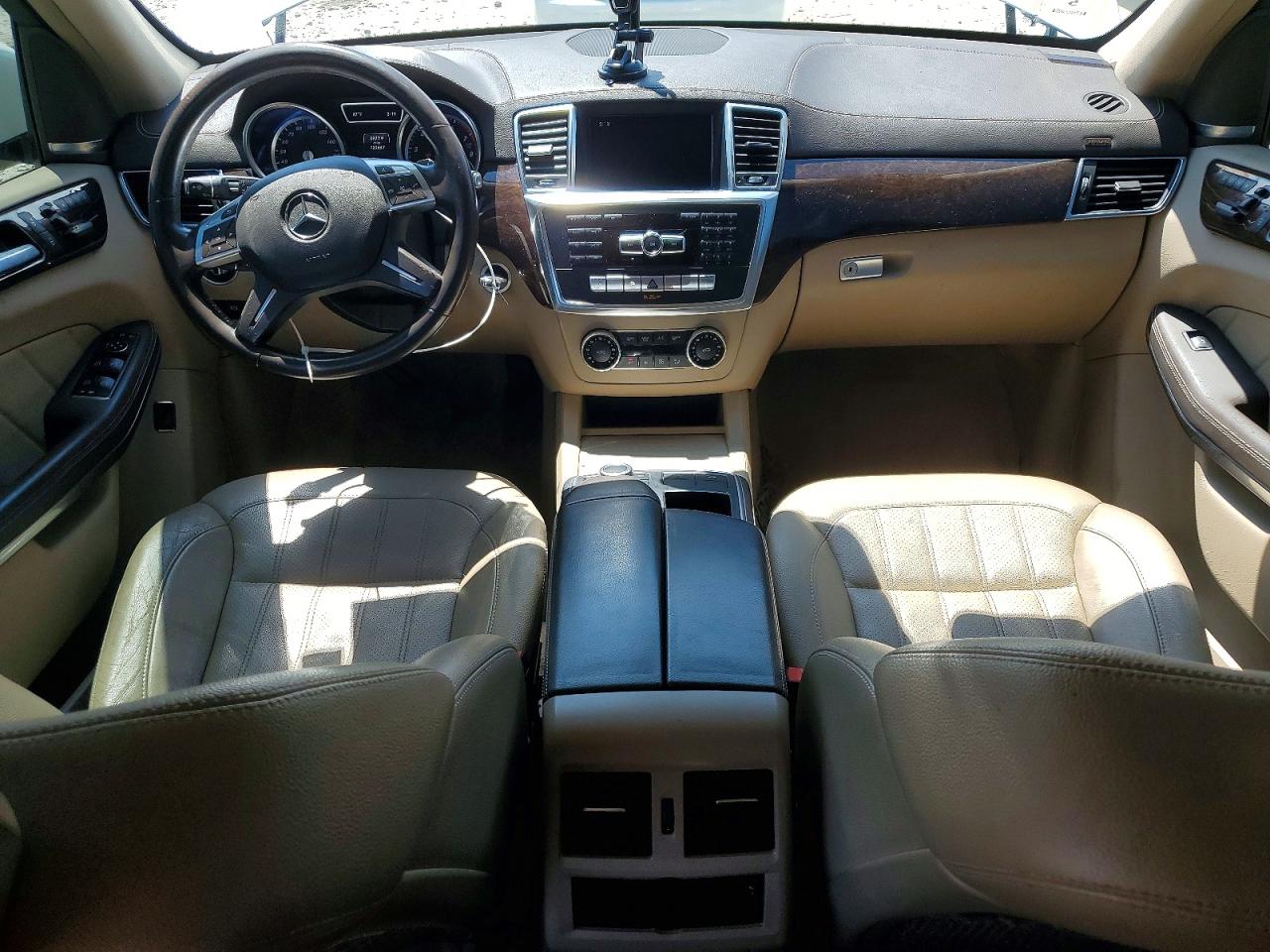 2014 Mercedes-benz Gl 450 4matic White vin: 4JGDF7CE0EA422833