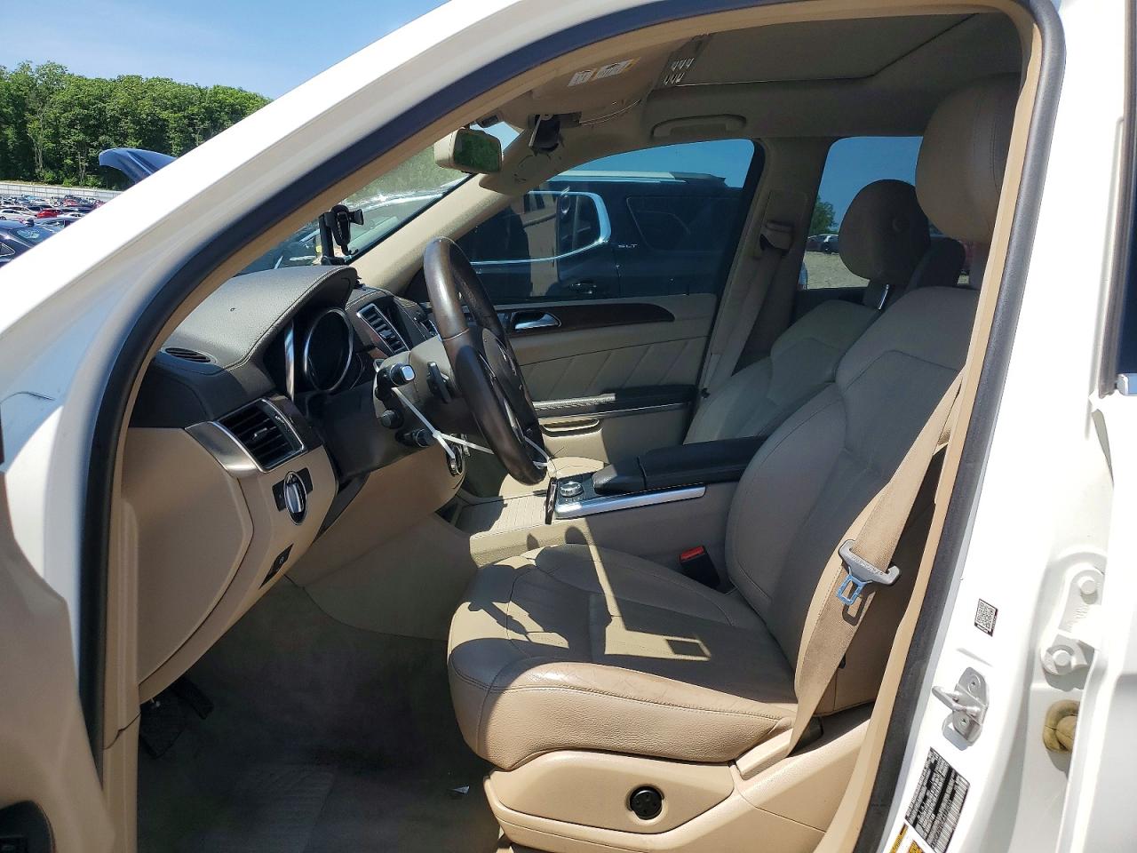 2014 Mercedes-benz Gl 450 4matic White vin: 4JGDF7CE0EA422833