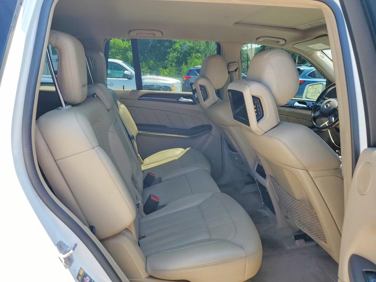2014 Mercedes-benz Gl 450 4matic White vin: 4JGDF7CE0EA422833
