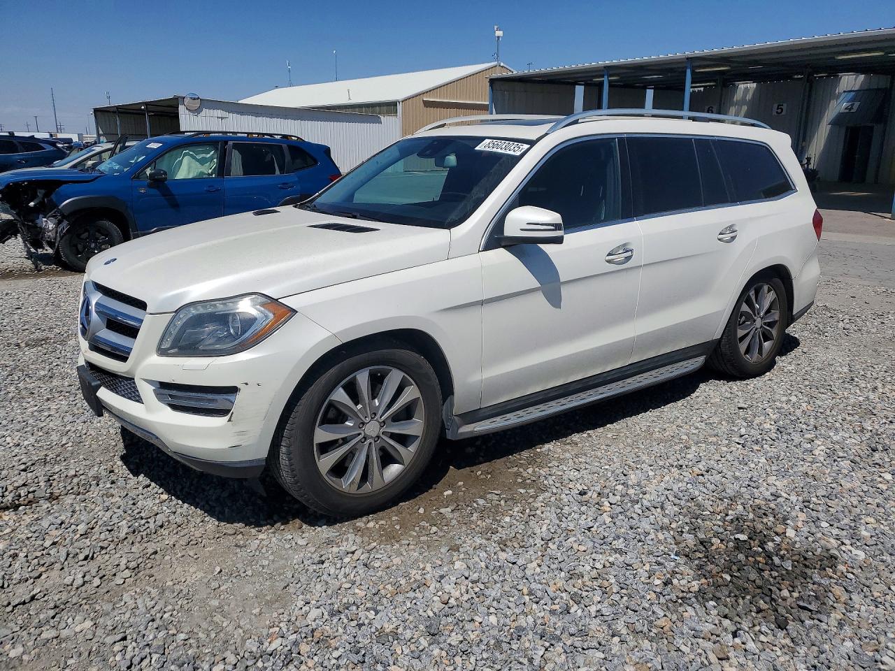 2013 Mercedes-benz Gl 450 4matic White vin: 4JGDF7CE1DA128579