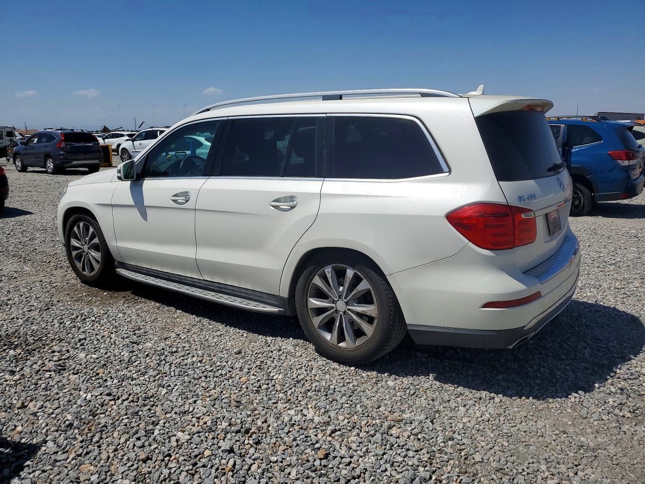 2013 Mercedes-benz Gl 450 4matic White vin: 4JGDF7CE1DA128579