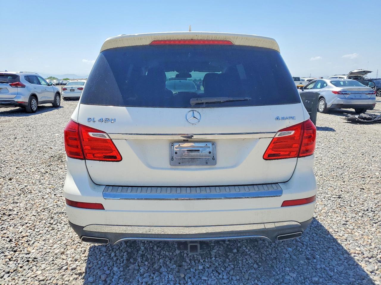 2013 Mercedes-benz Gl 450 4matic White vin: 4JGDF7CE1DA128579
