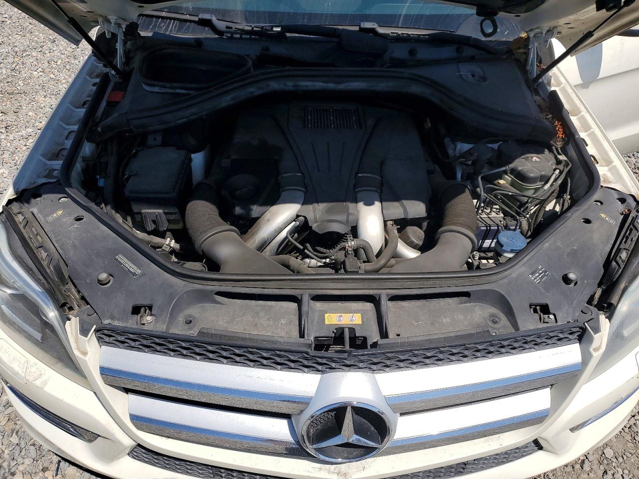 2013 Mercedes-benz Gl 450 4matic White vin: 4JGDF7CE1DA128579