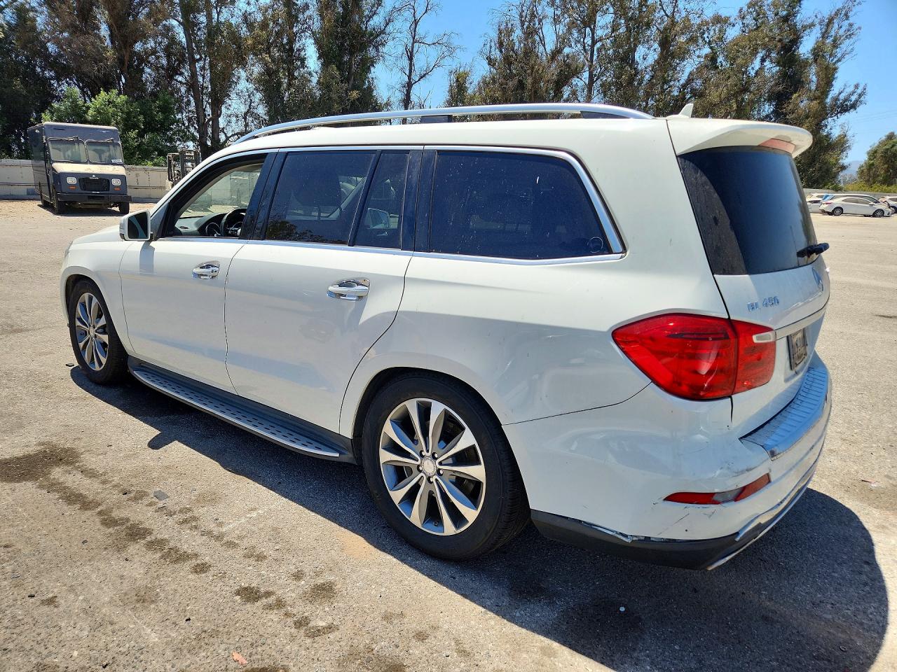 2013 Mercedes-benz Gl 450 4matic White vin: 4JGDF7CE1DA140148