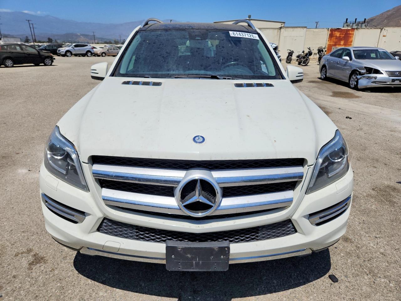 2013 Mercedes-benz Gl 450 4matic White vin: 4JGDF7CE1DA140148