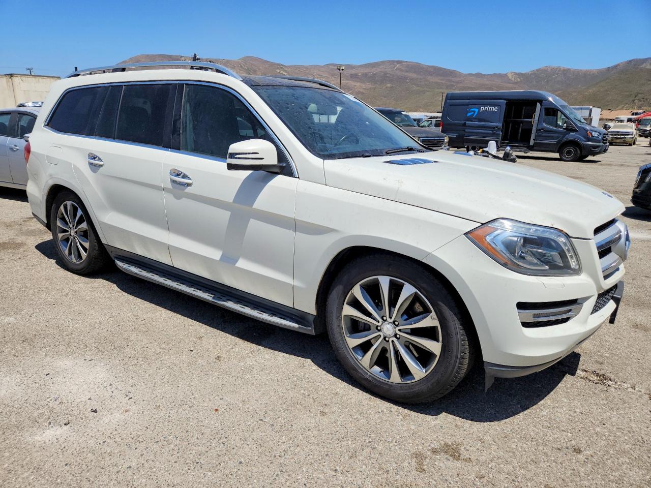 2013 Mercedes-benz Gl 450 4matic White vin: 4JGDF7CE1DA140148