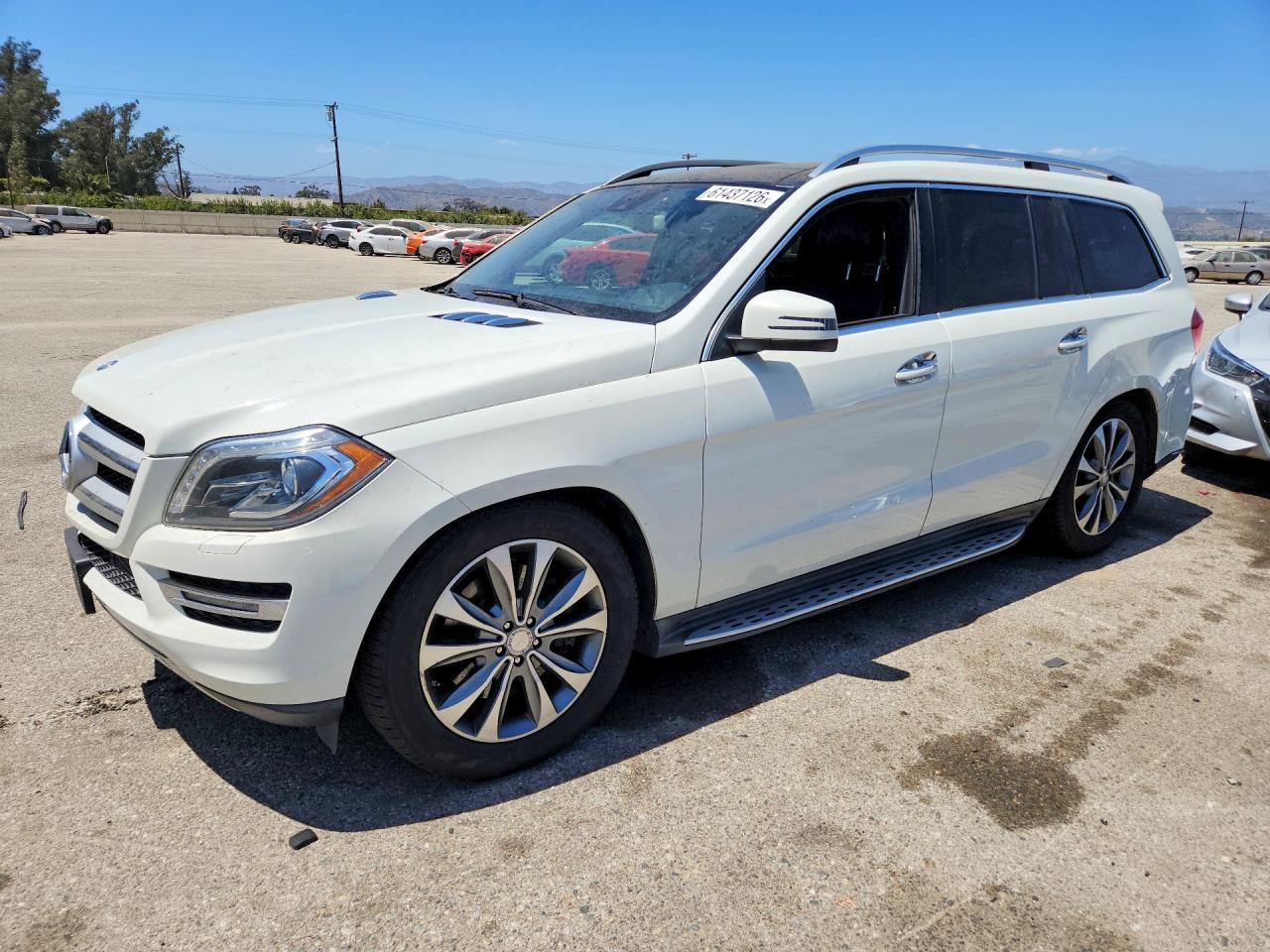 2013 Mercedes-benz Gl 450 4matic White vin: 4JGDF7CE1DA140148