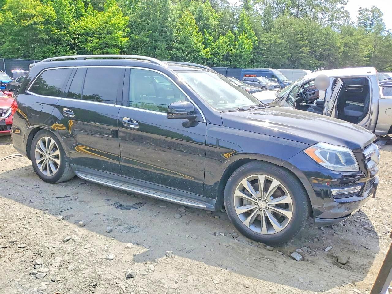 2013 Mercedes-benz Gl 450 4matic Черный vin: 4JGDF7CE1DA155913