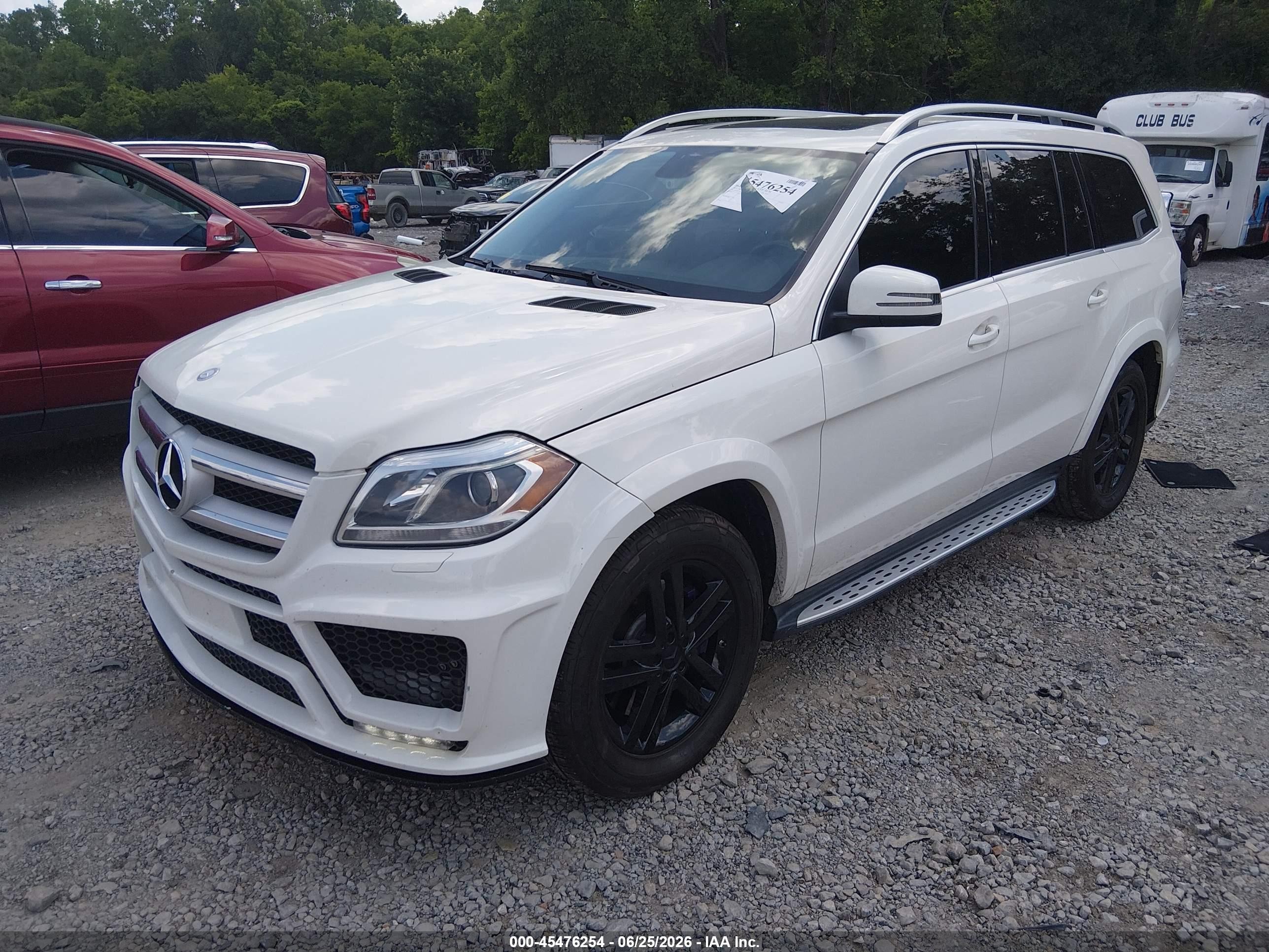 2013 Mercedes-benz Gl 450 4matic White vin: 4JGDF7CE1DA166202