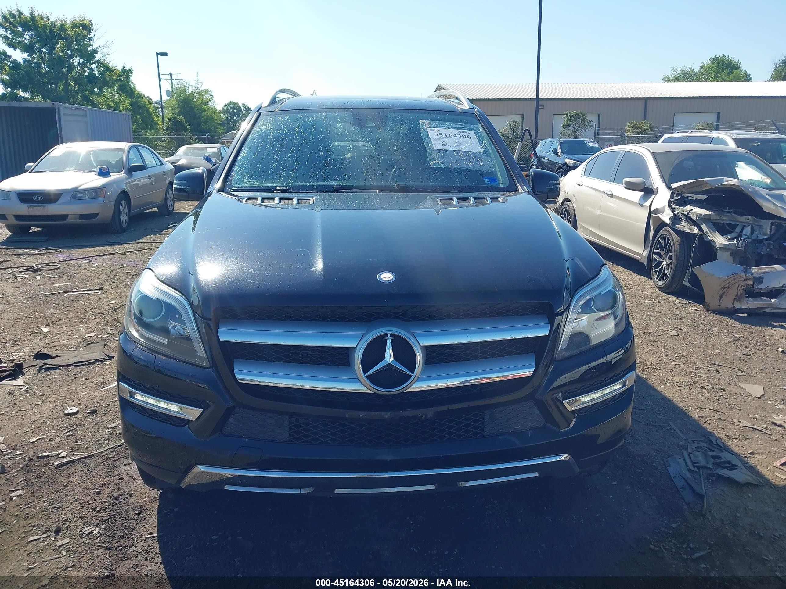 2013 Mercedes-benz Gl 450 4matic Black vin: 4JGDF7CE1DA178429