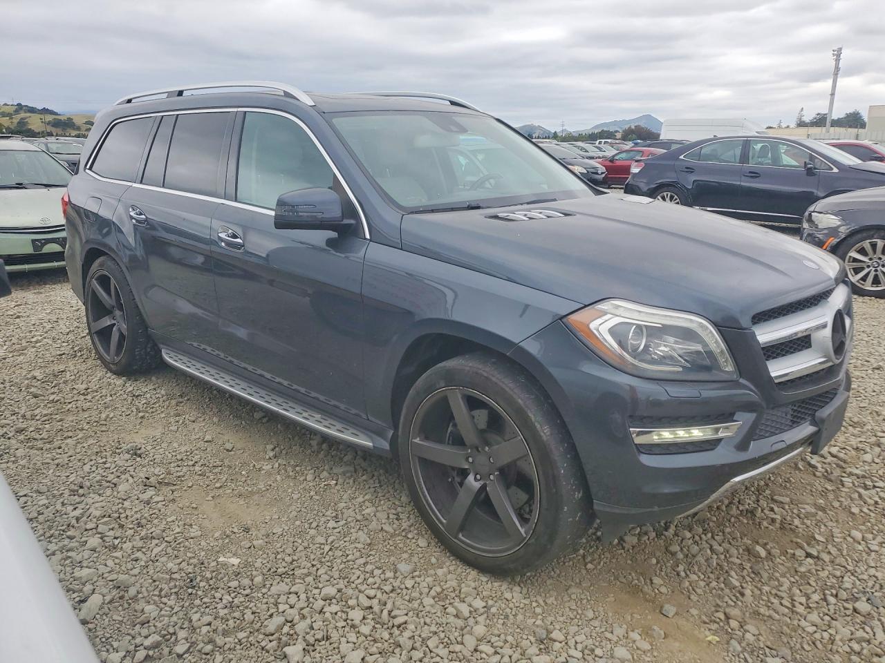 2013 Mercedes-benz Gl 450 4matic Gray vin: 4JGDF7CE1DA183016