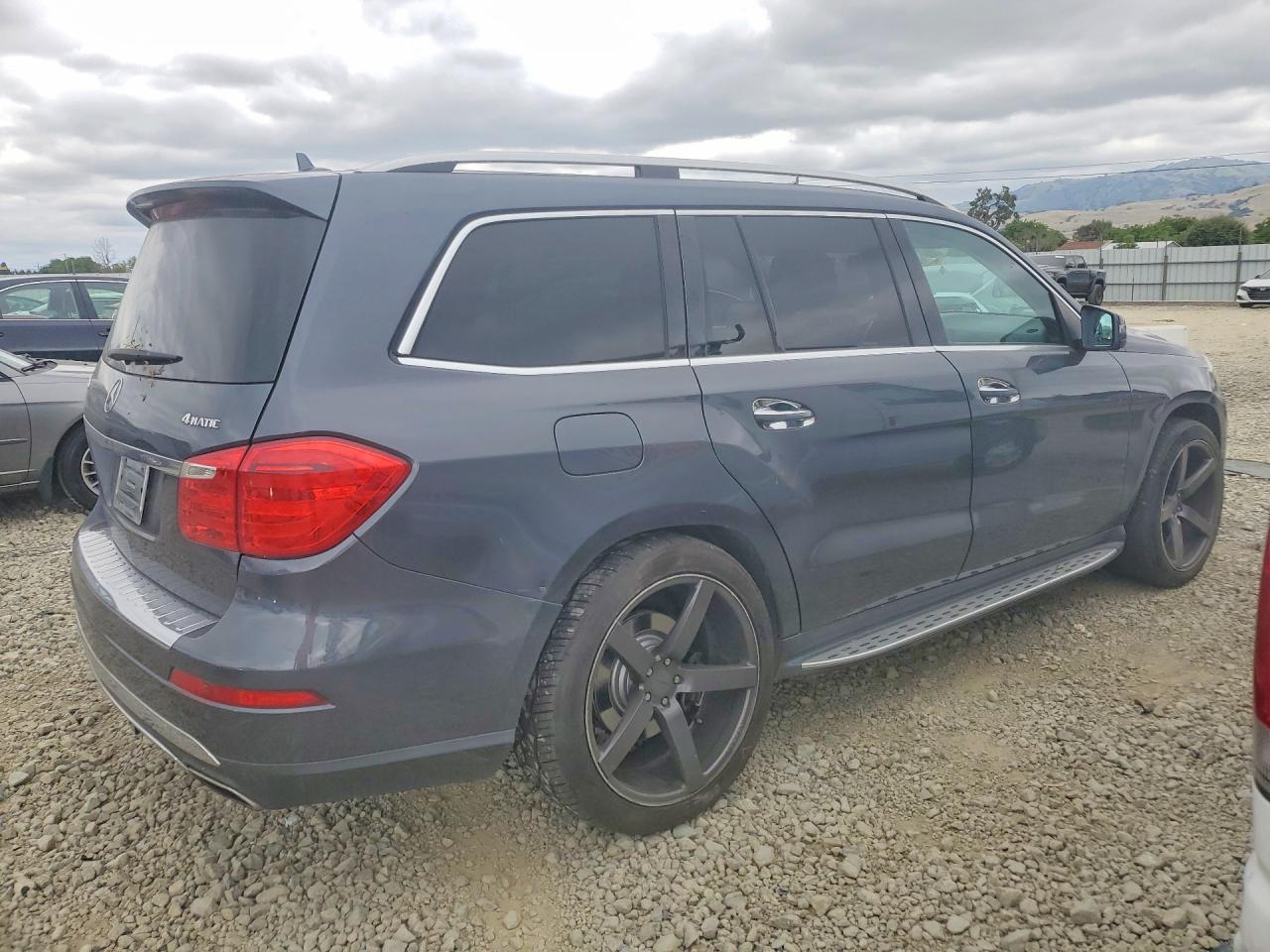 2013 Mercedes-benz Gl 450 4matic Gray vin: 4JGDF7CE1DA183016