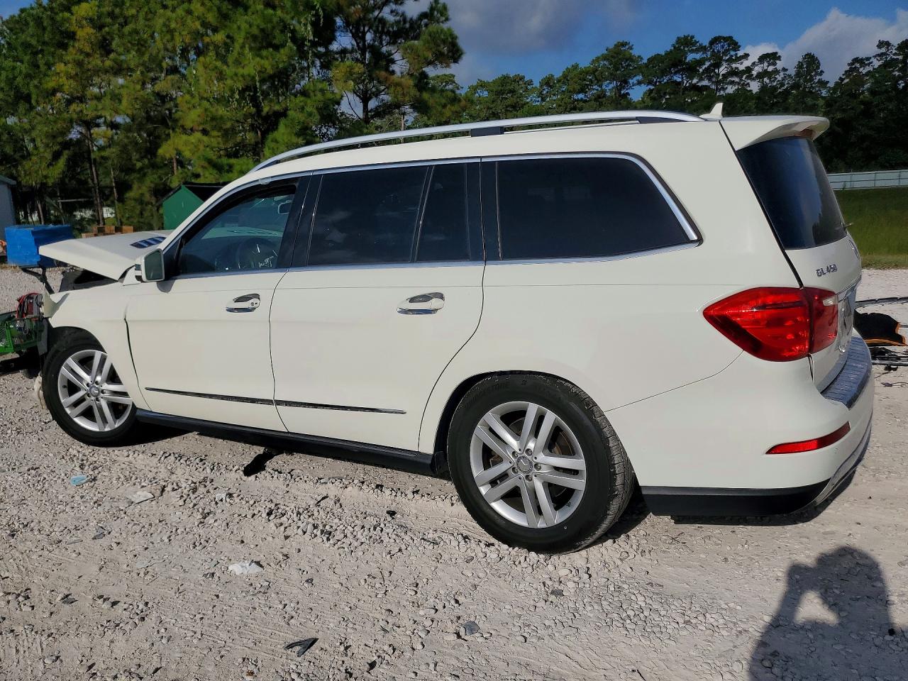 2013 Mercedes-benz Gl 450 4matic Белый vin: 4JGDF7CE1DA186806