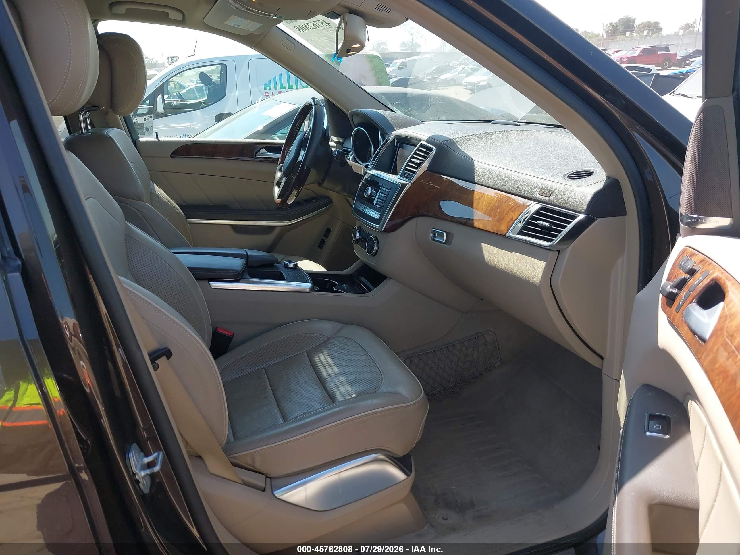 2013 Mercedes-benz Gl 450 4matic Brown vin: 4JGDF7CE1DA192668