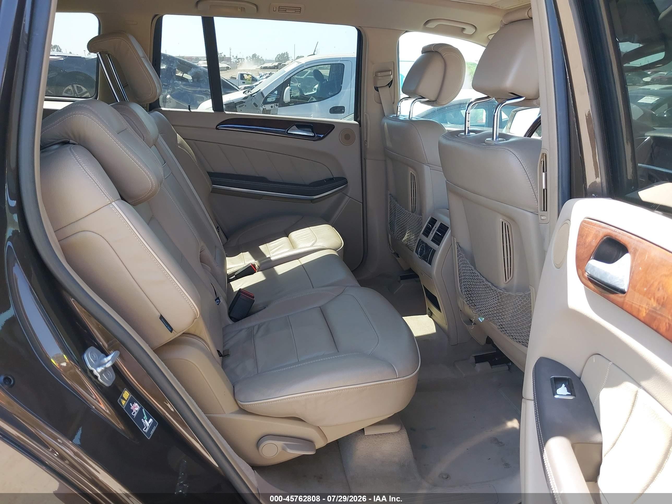 2013 Mercedes-benz Gl 450 4matic Brown vin: 4JGDF7CE1DA192668