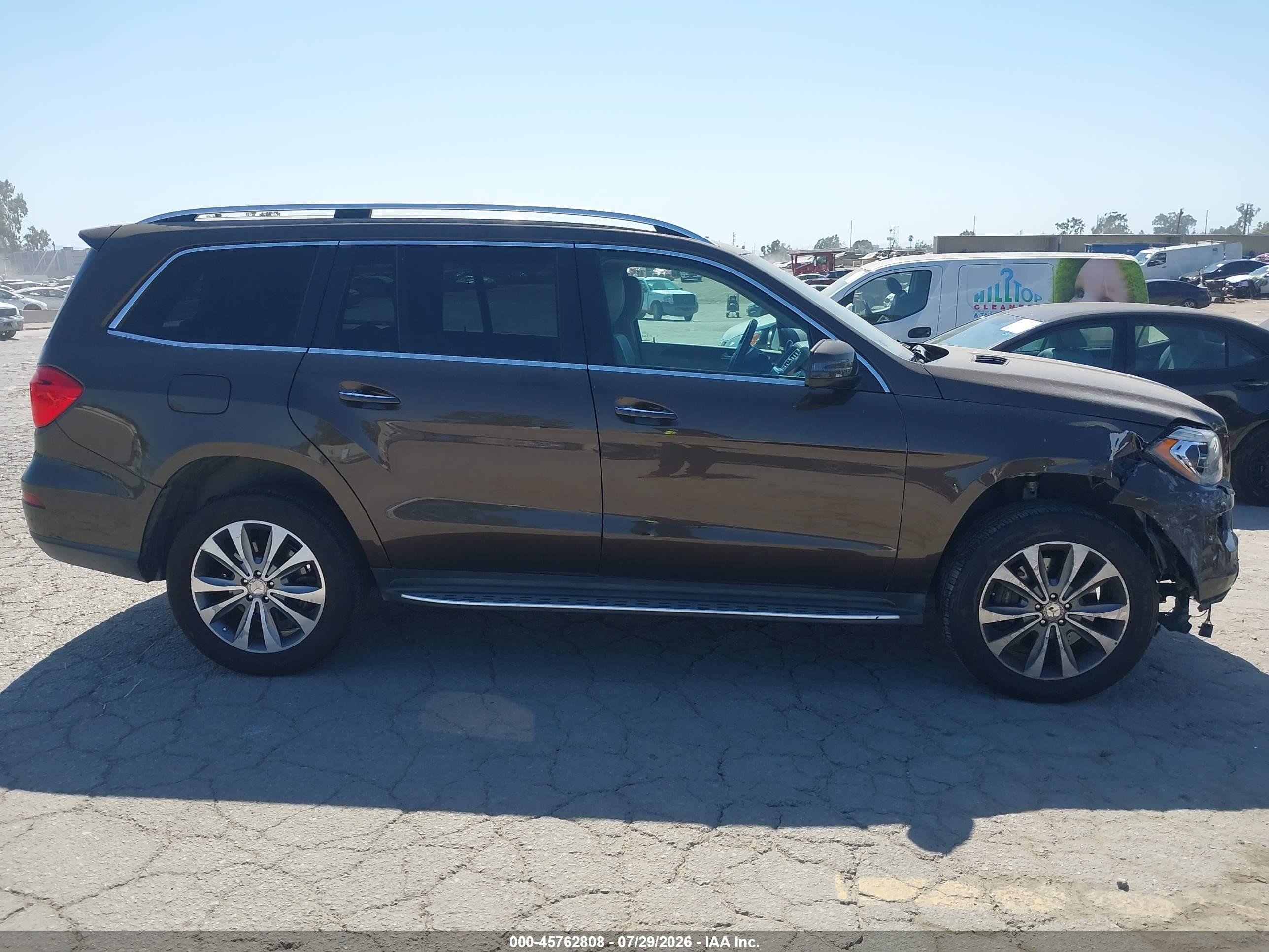 2013 Mercedes-benz Gl 450 4matic Brown vin: 4JGDF7CE1DA192668