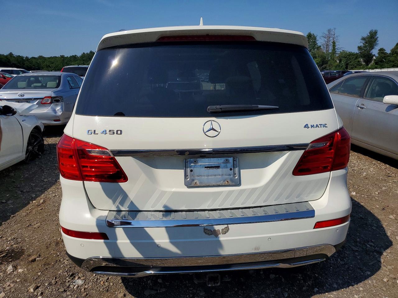 2013 Mercedes-benz Gl 450 4matic White vin: 4JGDF7CE1DA241013