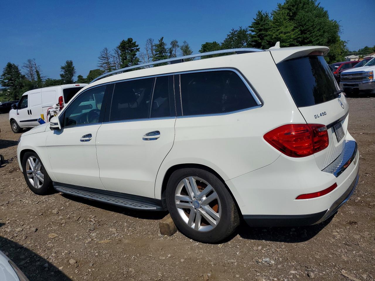 2013 Mercedes-benz Gl 450 4matic White vin: 4JGDF7CE1DA241013