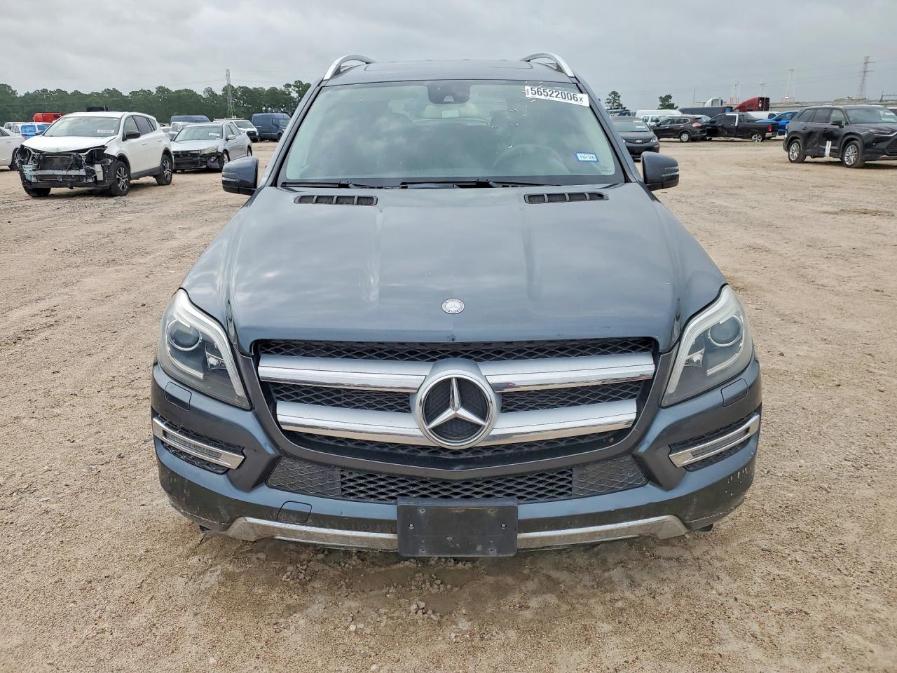 2013 Mercedes-benz Gl 450 4matic Gray vin: 4JGDF7CE1DA255509