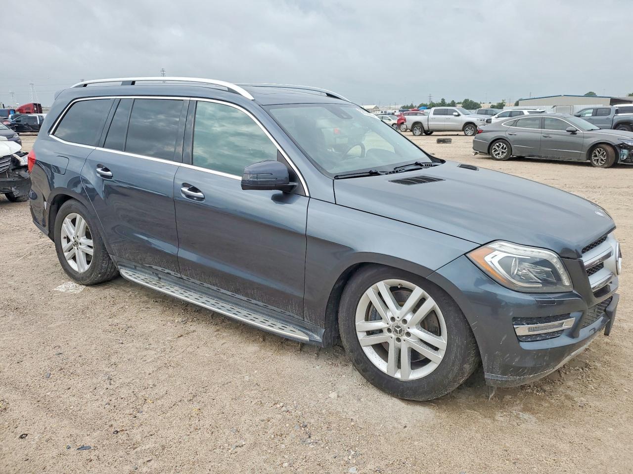 2013 Mercedes-benz Gl 450 4matic Gray vin: 4JGDF7CE1DA255509