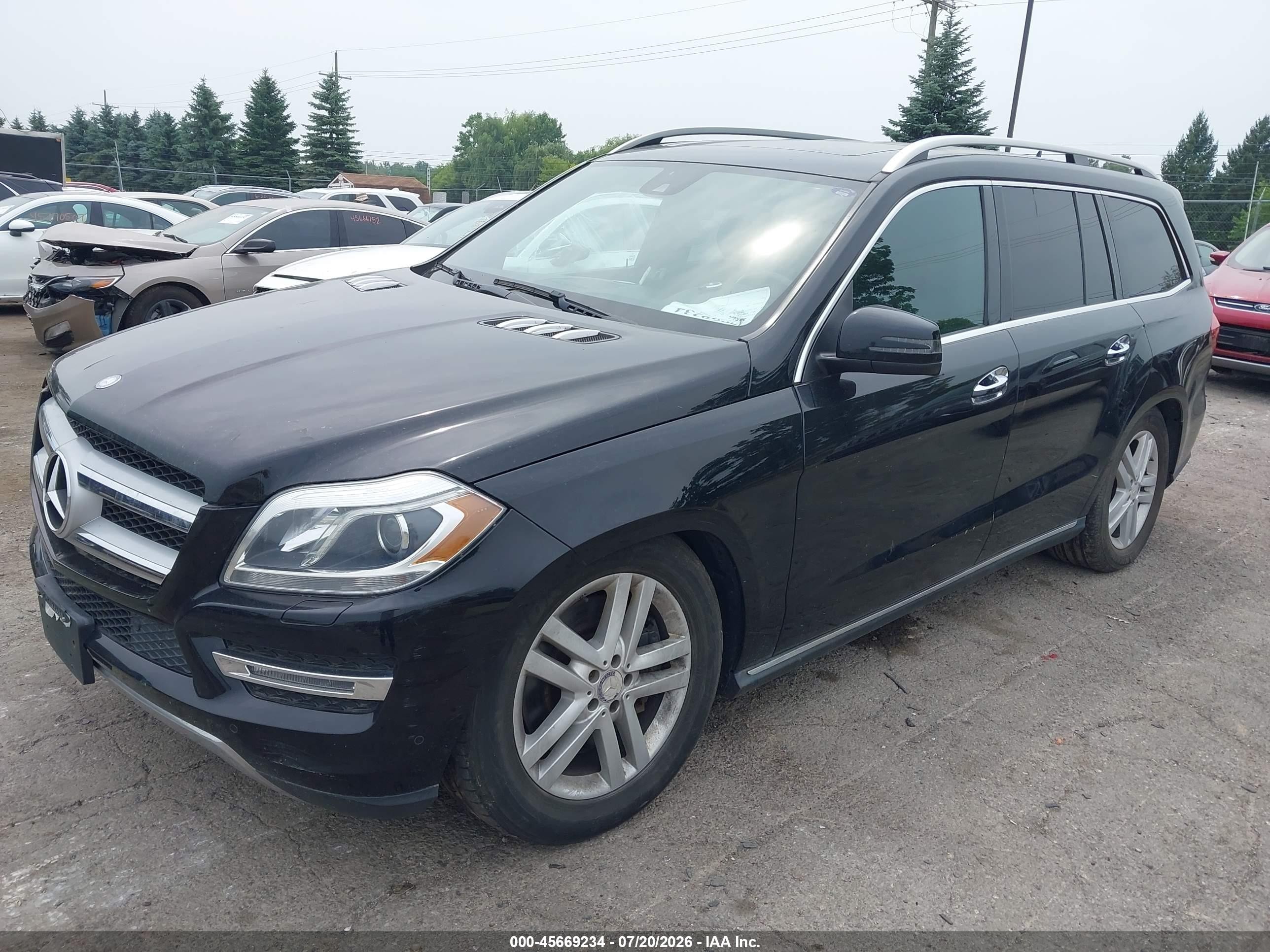 2013 Mercedes-benz Gl 450 4matic Black vin: 4JGDF7CE1DA258586