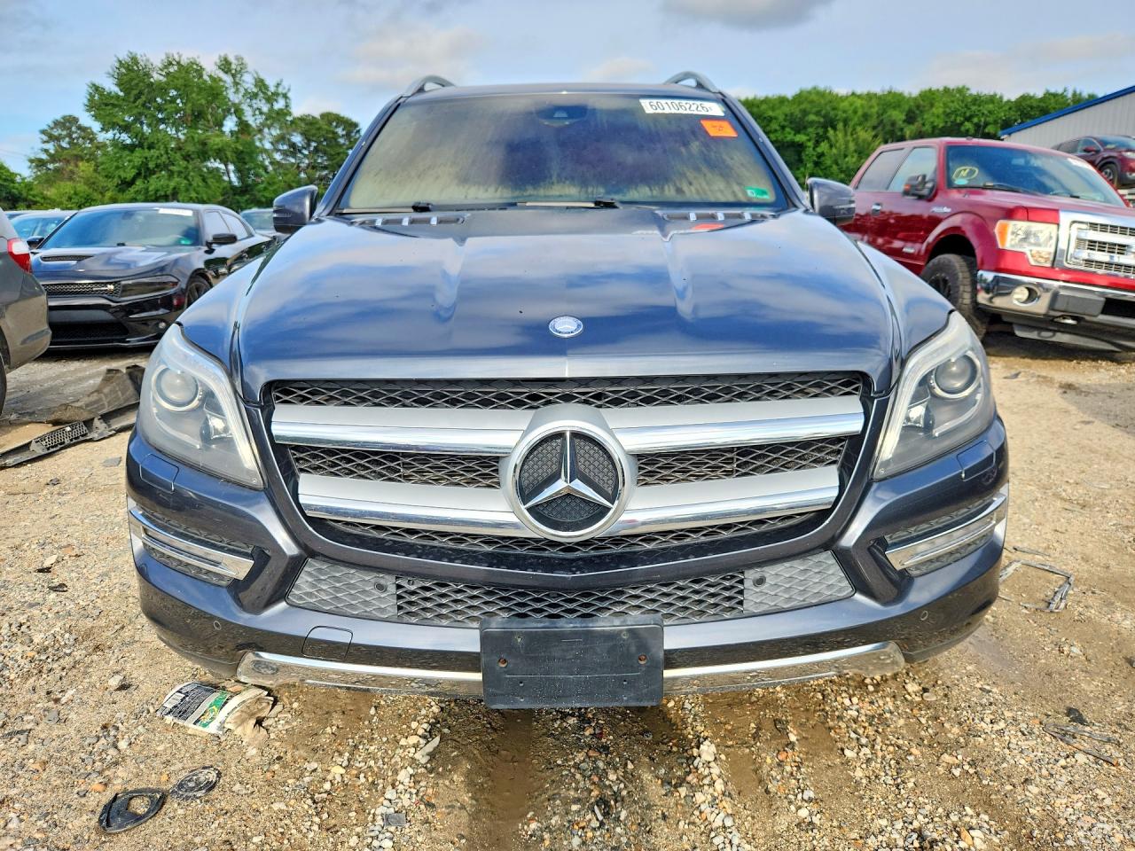 2013 Mercedes-benz Gl 450 4matic Blue vin: 4JGDF7CE1DA258989