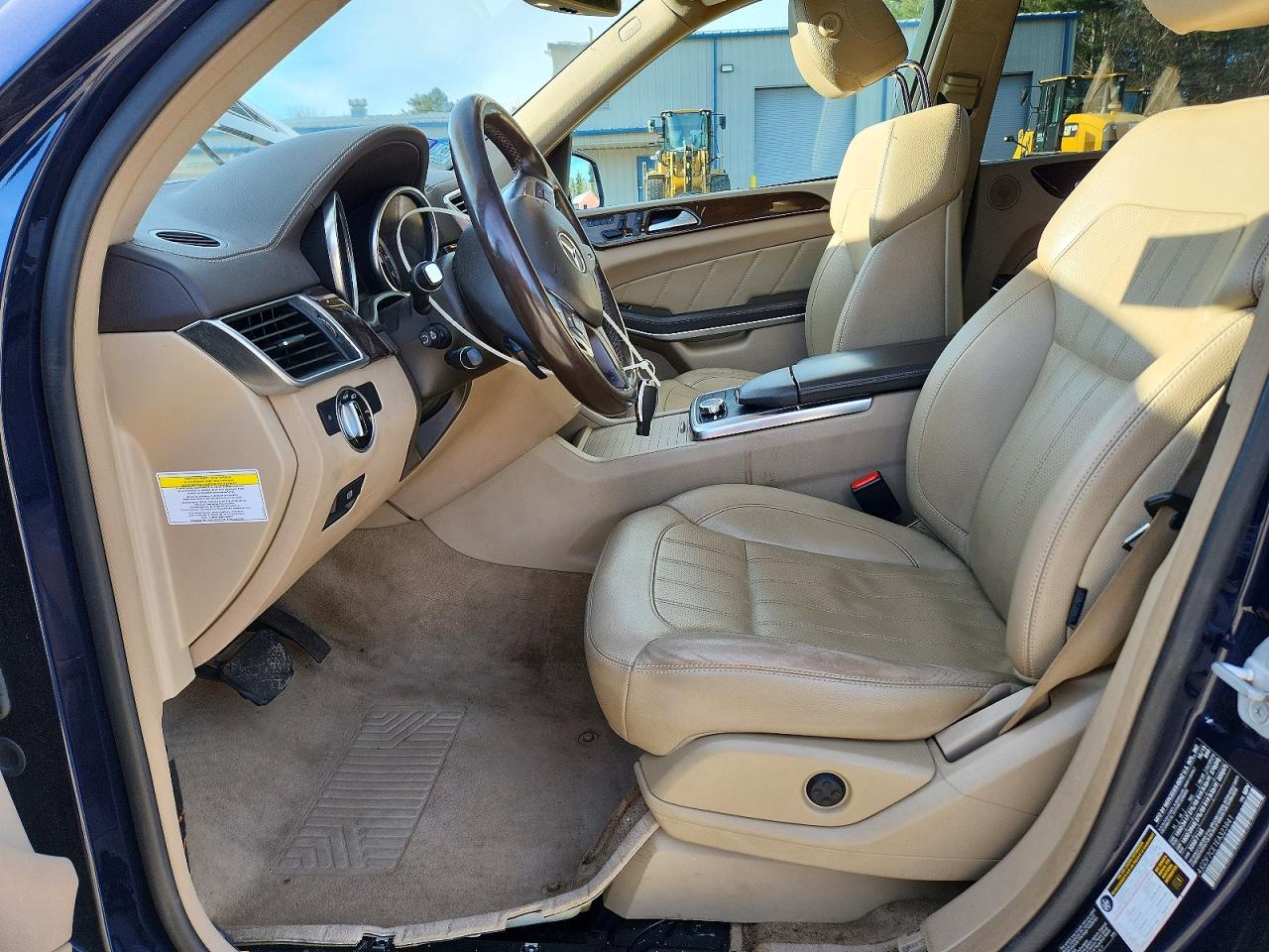 2014 Mercedes-benz Gl 450 4matic Blue vin: 4JGDF7CE1EA323941