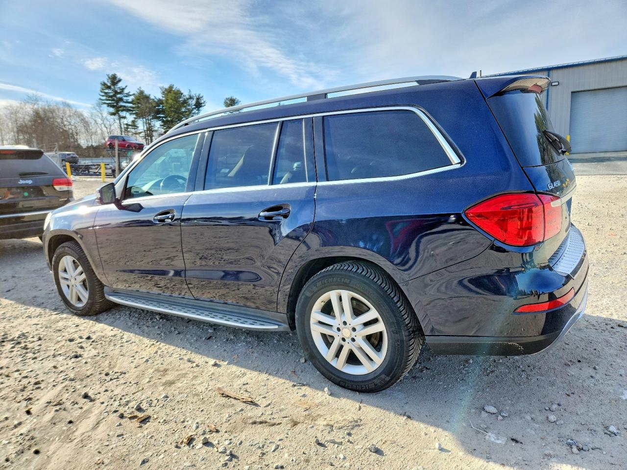 2014 Mercedes-benz Gl 450 4matic Blue vin: 4JGDF7CE1EA323941