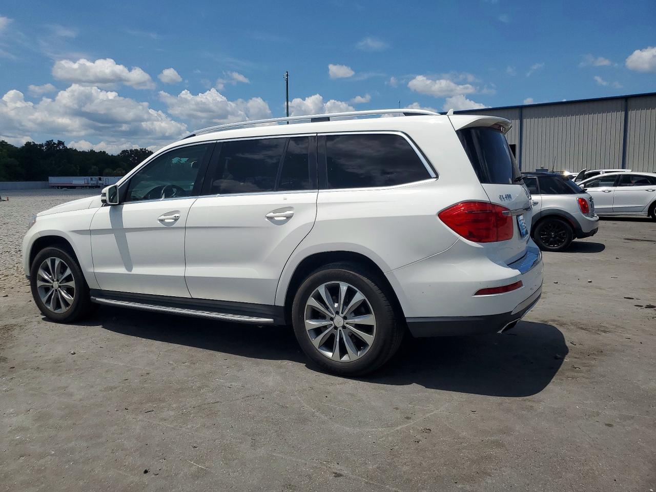 2014 Mercedes-benz Gl 450 4matic Белый vin: 4JGDF7CE1EA410237