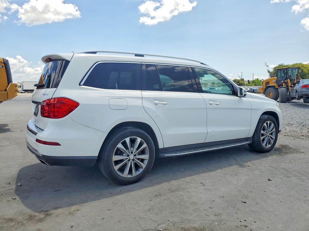2014 Mercedes-benz Gl 450 4matic Белый vin: 4JGDF7CE1EA410237