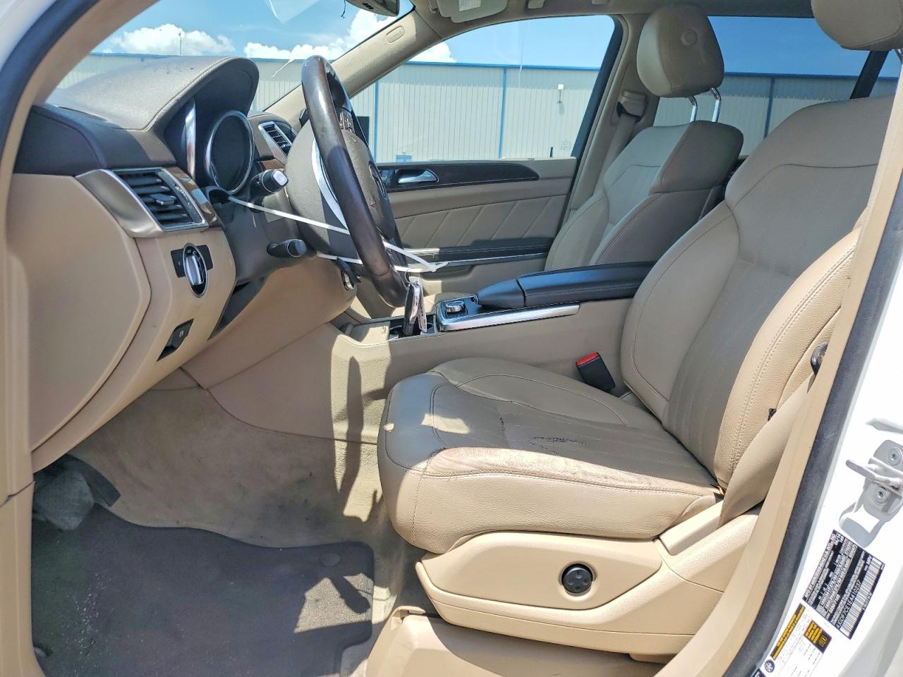 2014 Mercedes-benz Gl 450 4matic Белый vin: 4JGDF7CE1EA410237