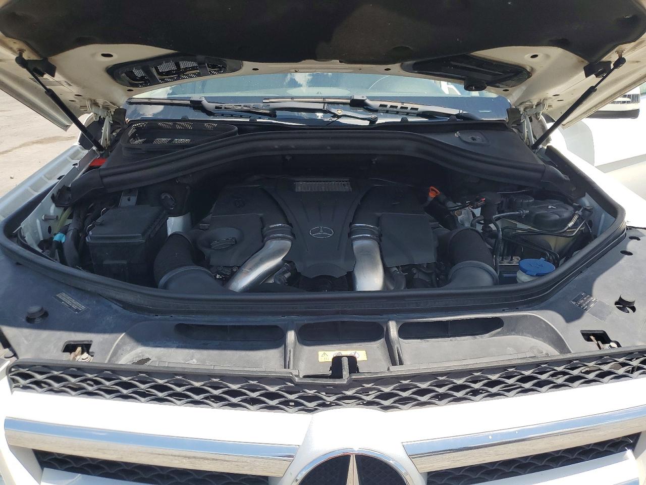 2014 Mercedes-benz Gl 450 4matic Белый vin: 4JGDF7CE1EA410237