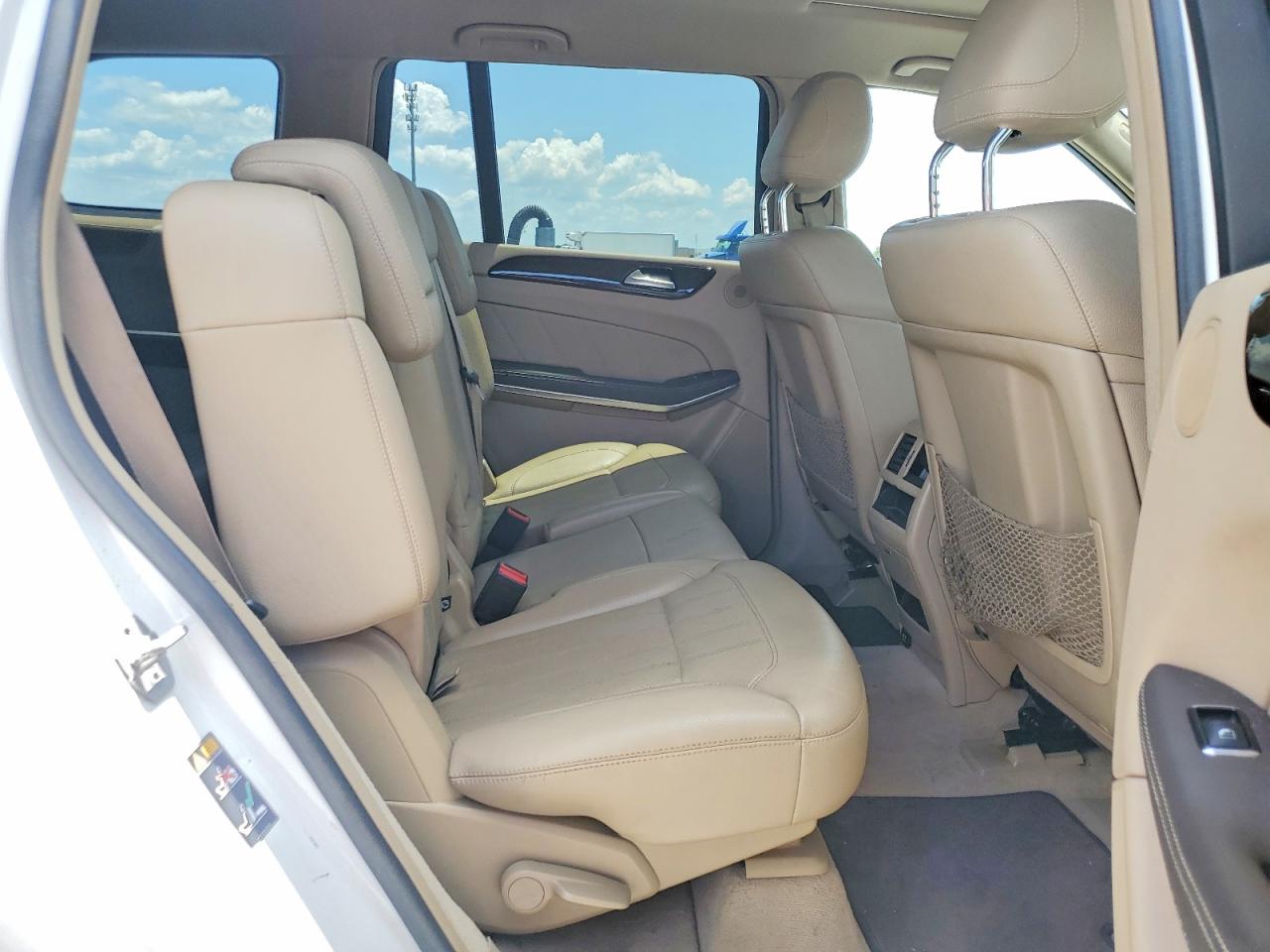 2014 Mercedes-benz Gl 450 4matic Белый vin: 4JGDF7CE1EA410237
