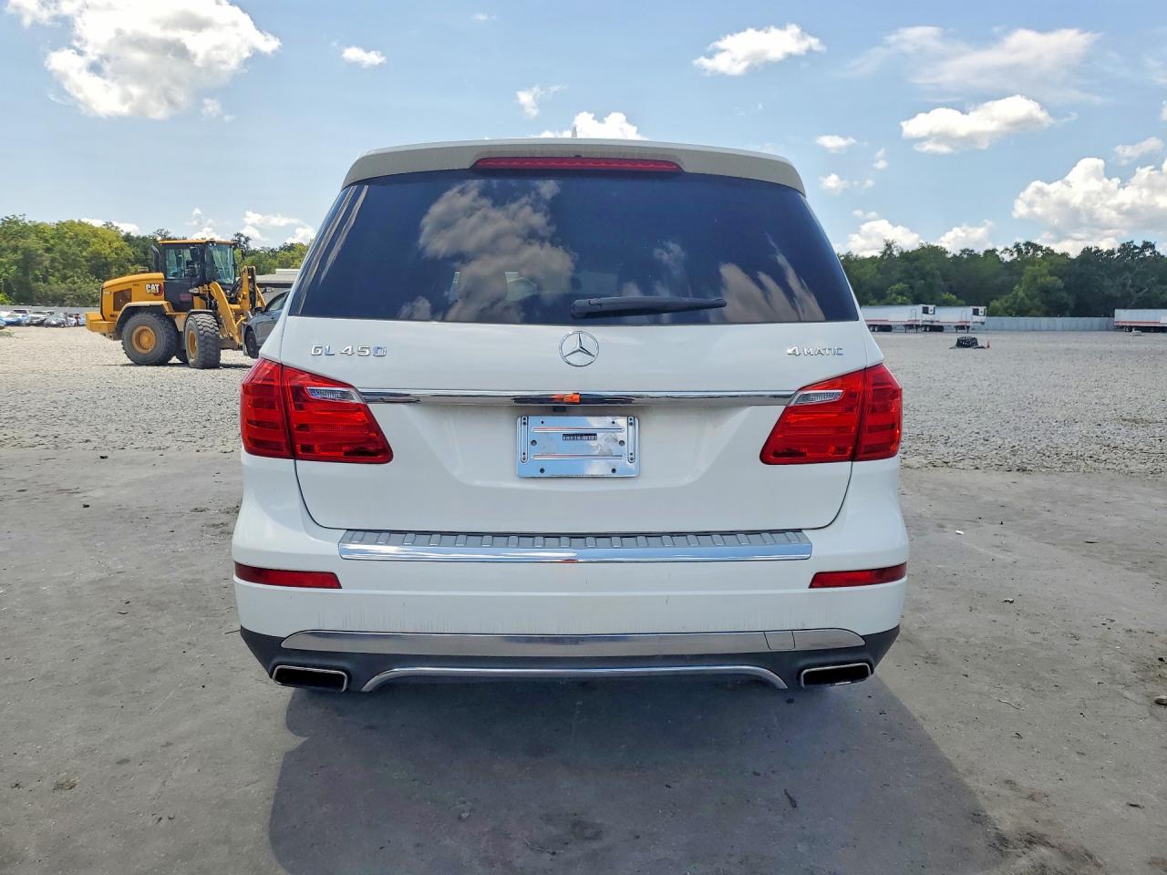 2014 Mercedes-benz Gl 450 4matic Белый vin: 4JGDF7CE1EA410237