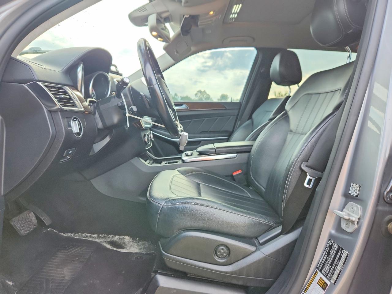 2014 Mercedes-benz Gl 450 4matic Silver vin: 4JGDF7CE1EA410867