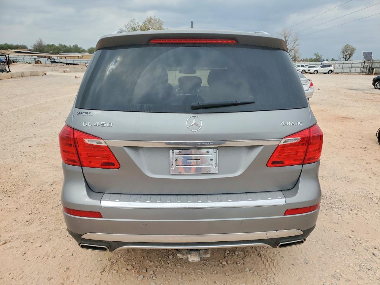 2014 Mercedes-benz Gl 450 4matic Silver vin: 4JGDF7CE1EA425546