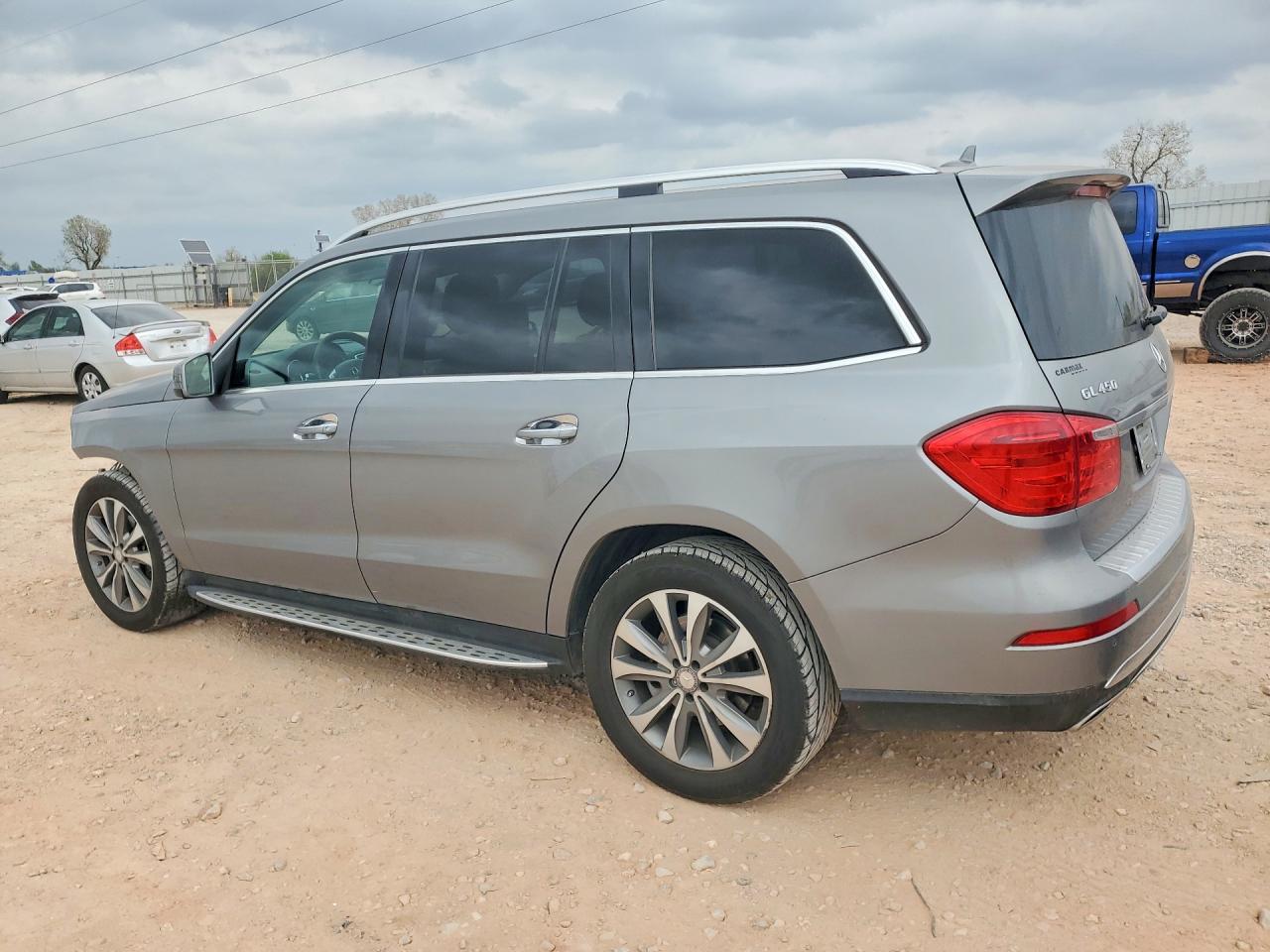 2014 Mercedes-benz Gl 450 4matic Silver vin: 4JGDF7CE1EA425546