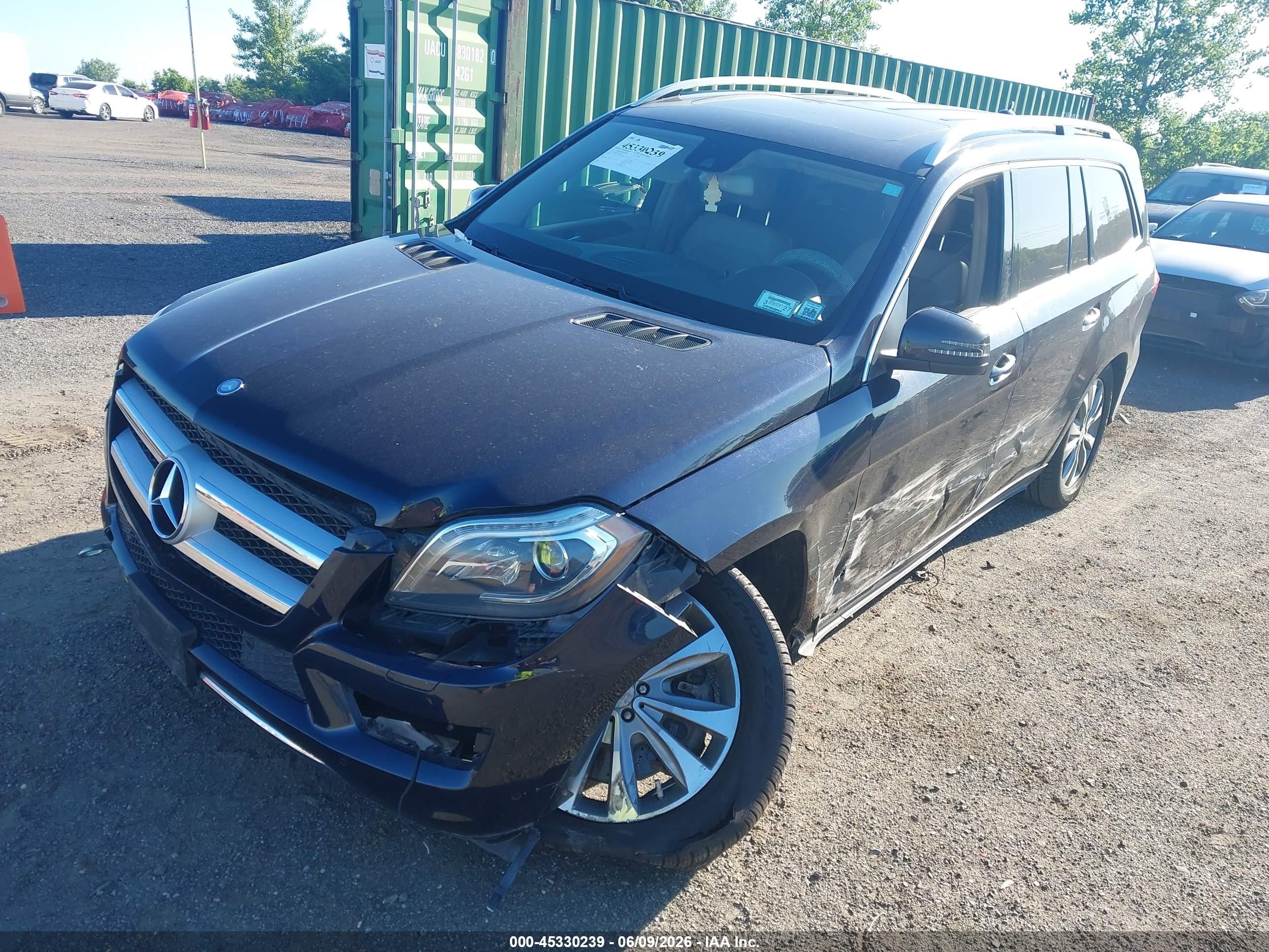 2013 Mercedes-benz Gl 450 4matic Черный vin: 4JGDF7CE2DA151093