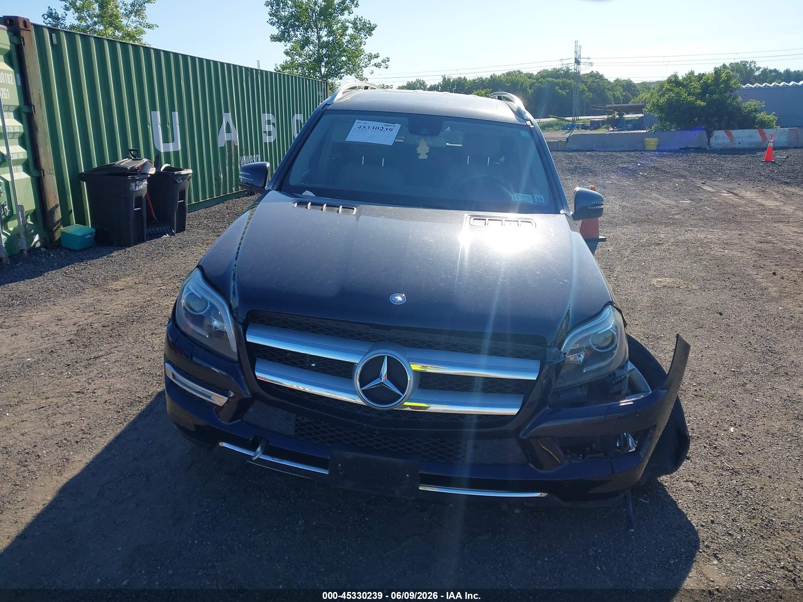 2013 Mercedes-benz Gl 450 4matic Черный vin: 4JGDF7CE2DA151093