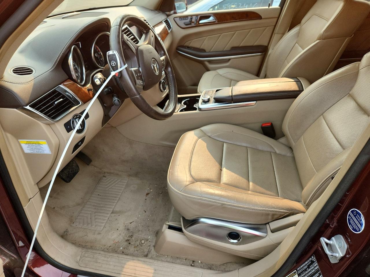 2013 Mercedes-benz Gl 450 4matic Maroon vin: 4JGDF7CE2DA163874