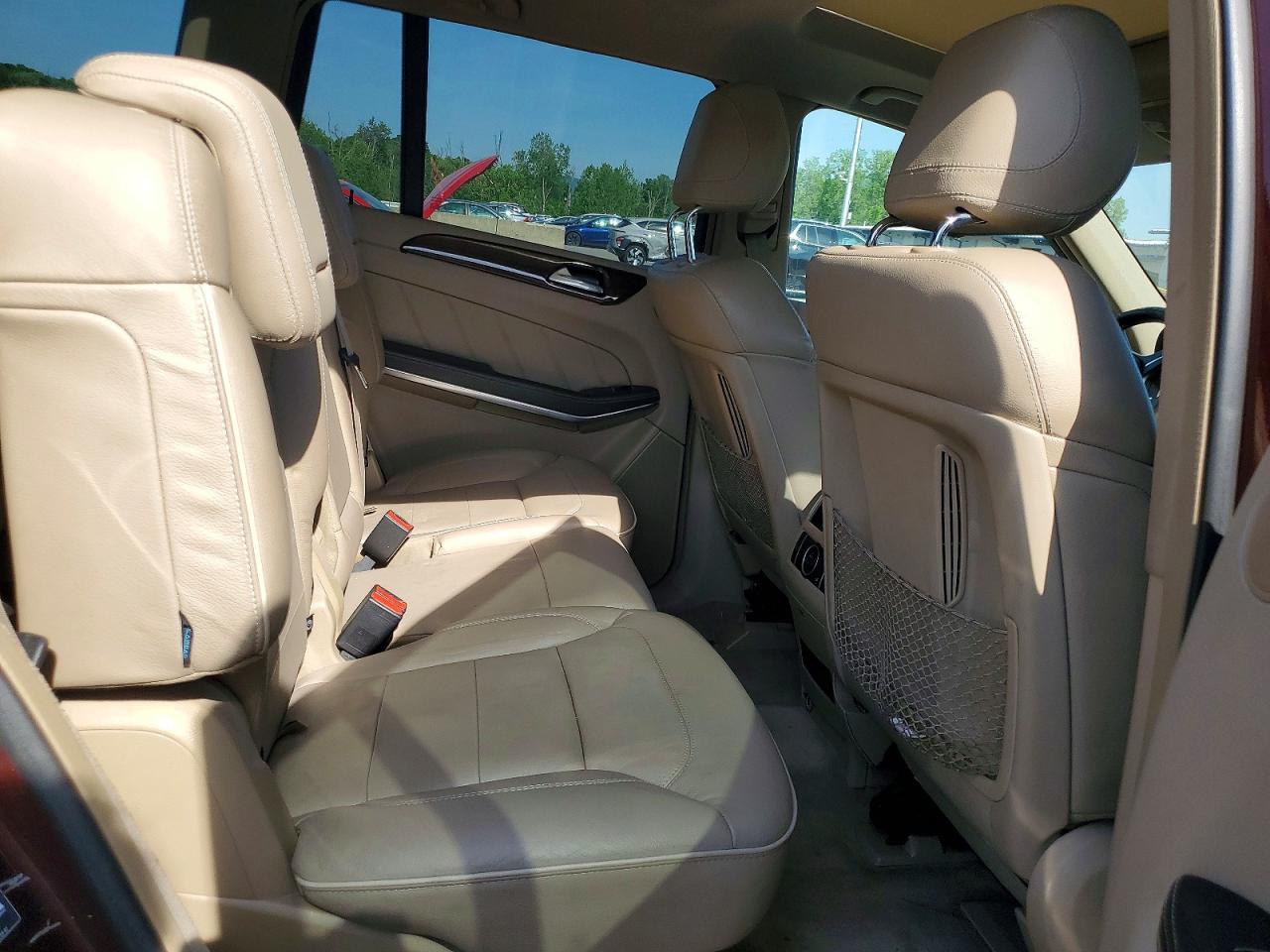 2013 Mercedes-benz Gl 450 4matic Maroon vin: 4JGDF7CE2DA163874