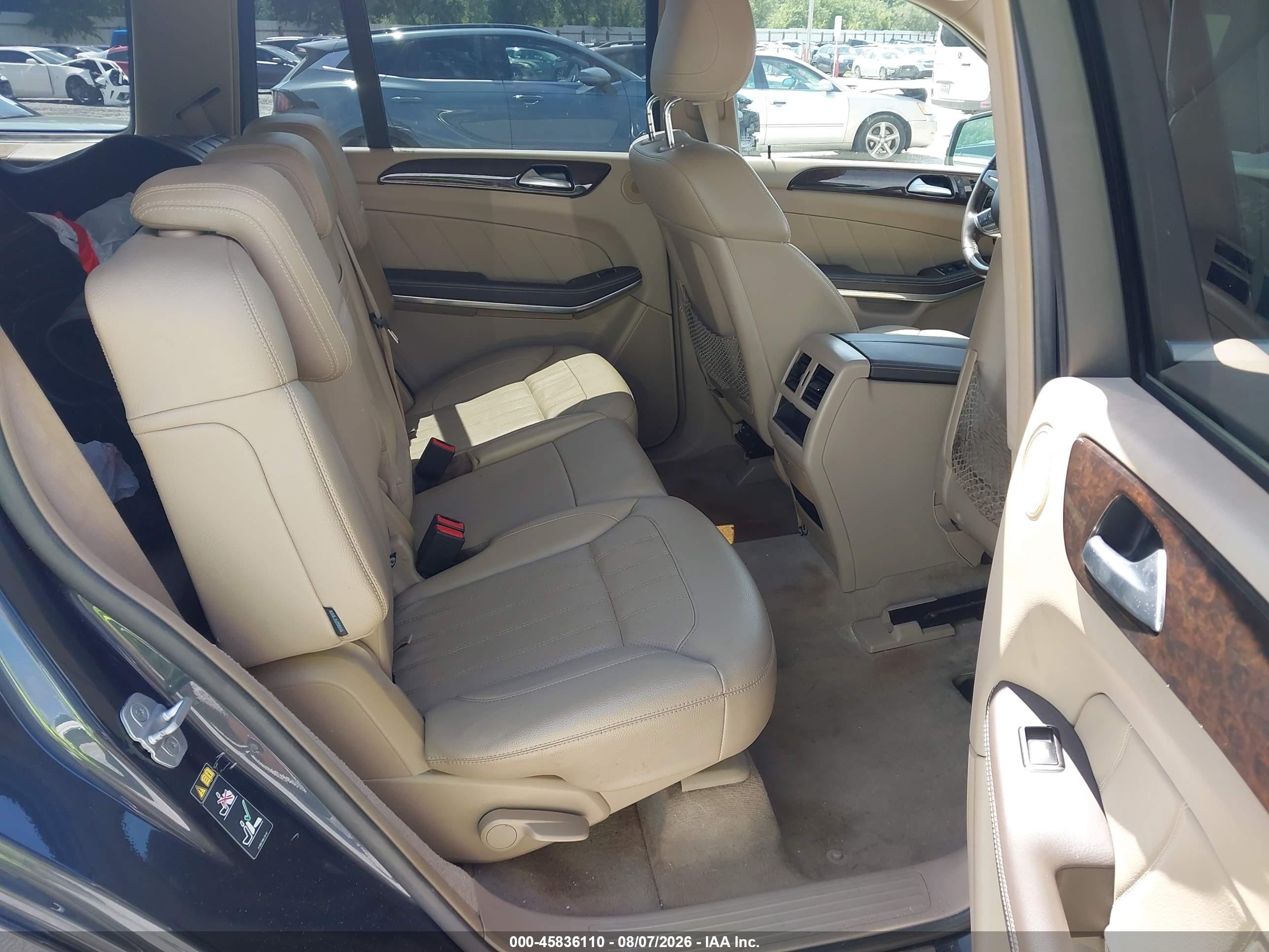 2013 Mercedes-benz Gl 450 4matic Серый vin: 4JGDF7CE2DA186894