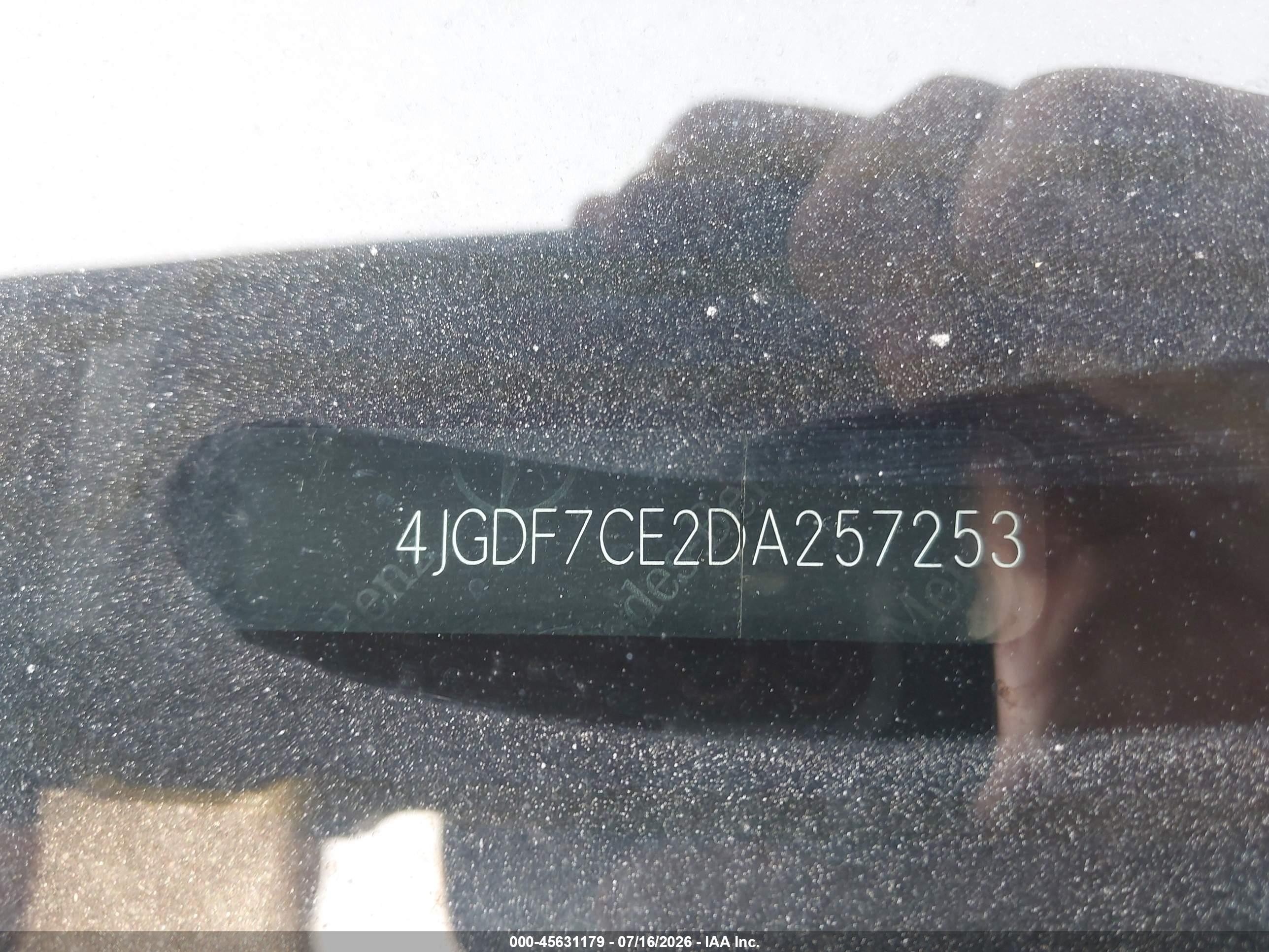 2013 Mercedes-benz Gl 450 4matic Black vin: 4JGDF7CE2DA257253