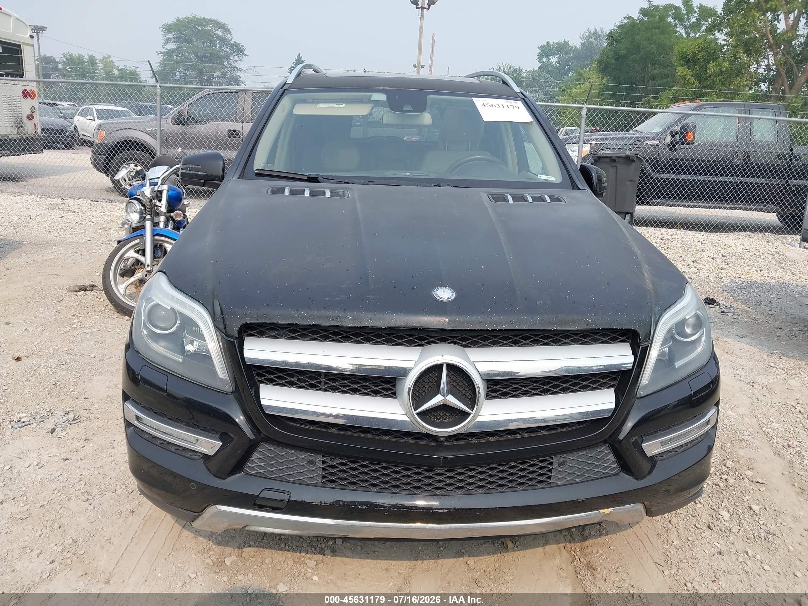 2013 Mercedes-benz Gl 450 4matic Black vin: 4JGDF7CE2DA257253
